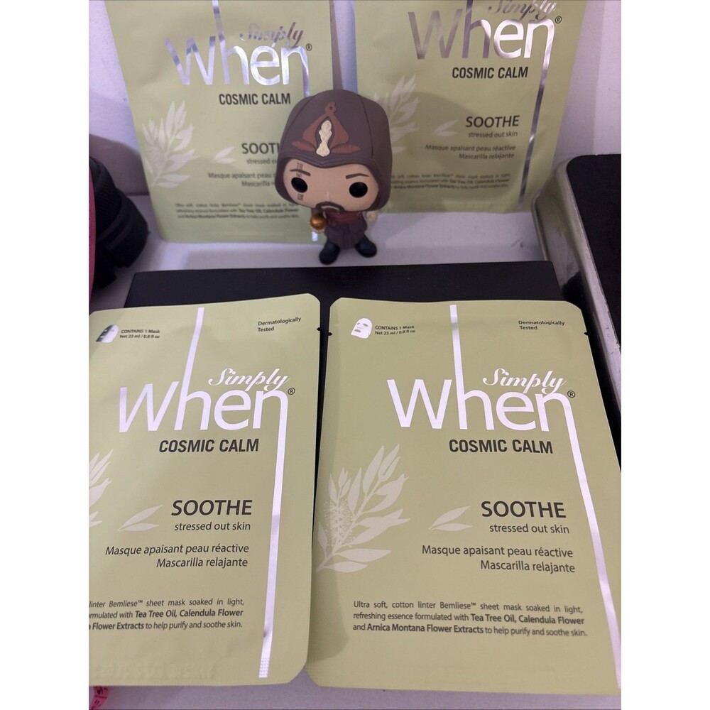 When Face Masks Cosmic Calm  Set Of‎ Four Face Masks
